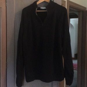 Men’s navy blue cotton sweater